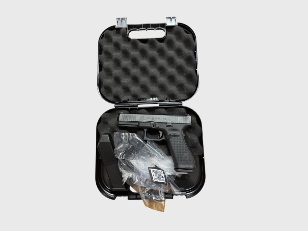 Glock Pistole 17 Gen5 MOS / 9mm, inkl. 4 x MOS Adapterplatten