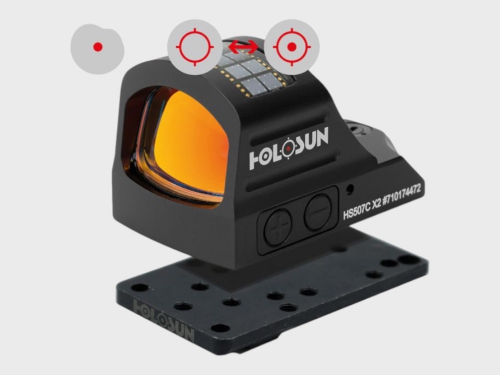 Holosun HS507C Offenes Reflex Rotpunktvisier