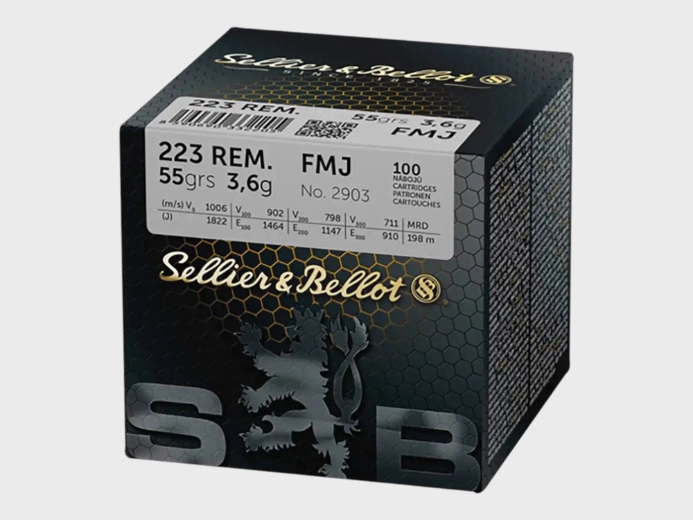 Munition Sellier & Bellot .223 Rem.