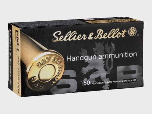 Munition Sellier & Bellot .357 Mag. FMJ 158grs.