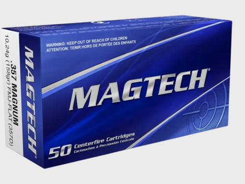 Munition Sellier & Bellot .357 Mag. FMJ 158grs.