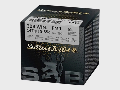 Munition Sellier & Bellot .308 WIN