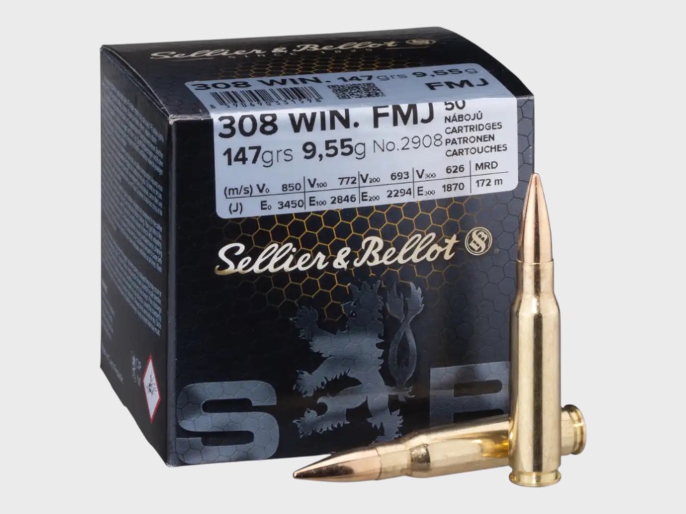 Munition Sellier & Bellot .308 WIN