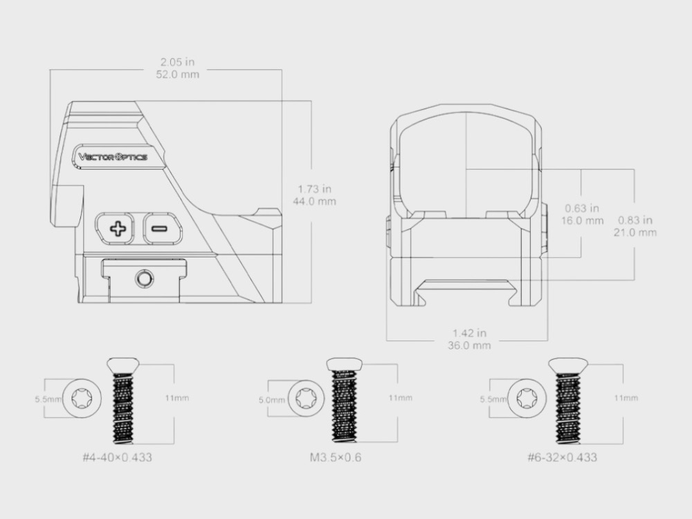 Vector Optics SCRD-76 Frenzy FLEX 1x24x29 GenII 6MOA