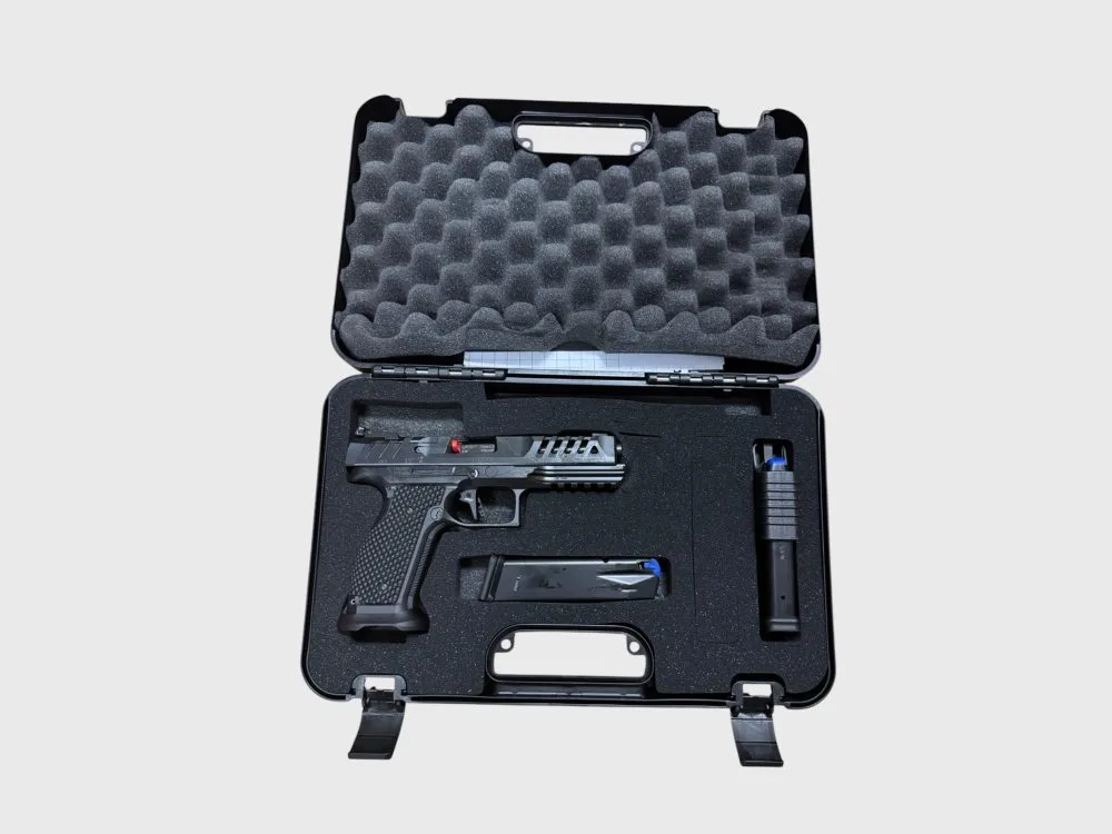 Walther Pistole PDP Steelframe Fullsize Match / Black Ribbon / 9mm