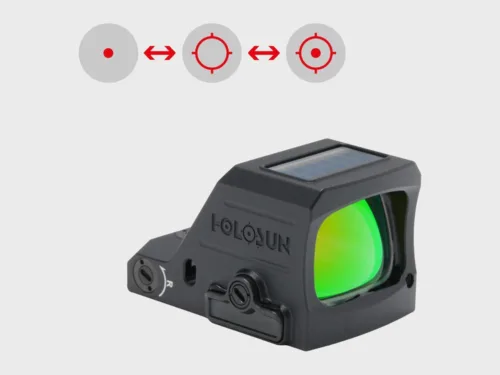 Holosun HS507C-X3-RD-MRS Rotpunktvisier mit umschaltbarem Absehen