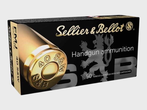 Munition Sellier & Bellot .40 S&W FMJ 180grs.