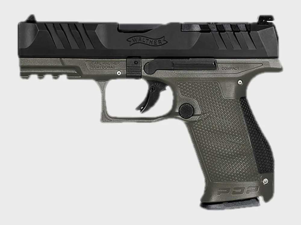 Walther PDP Compact 4 Zoll OR 9mm OD Green