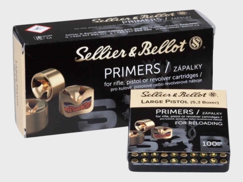 Sellier & Bellot Zündhütchen 4,4 mm Small Pistol Magnum / 1000 Stk.