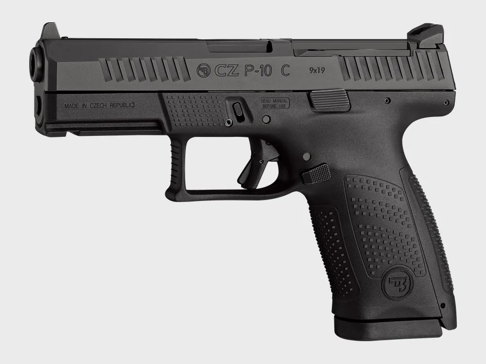 CZ P-10 C OR 9mm, linke Seite