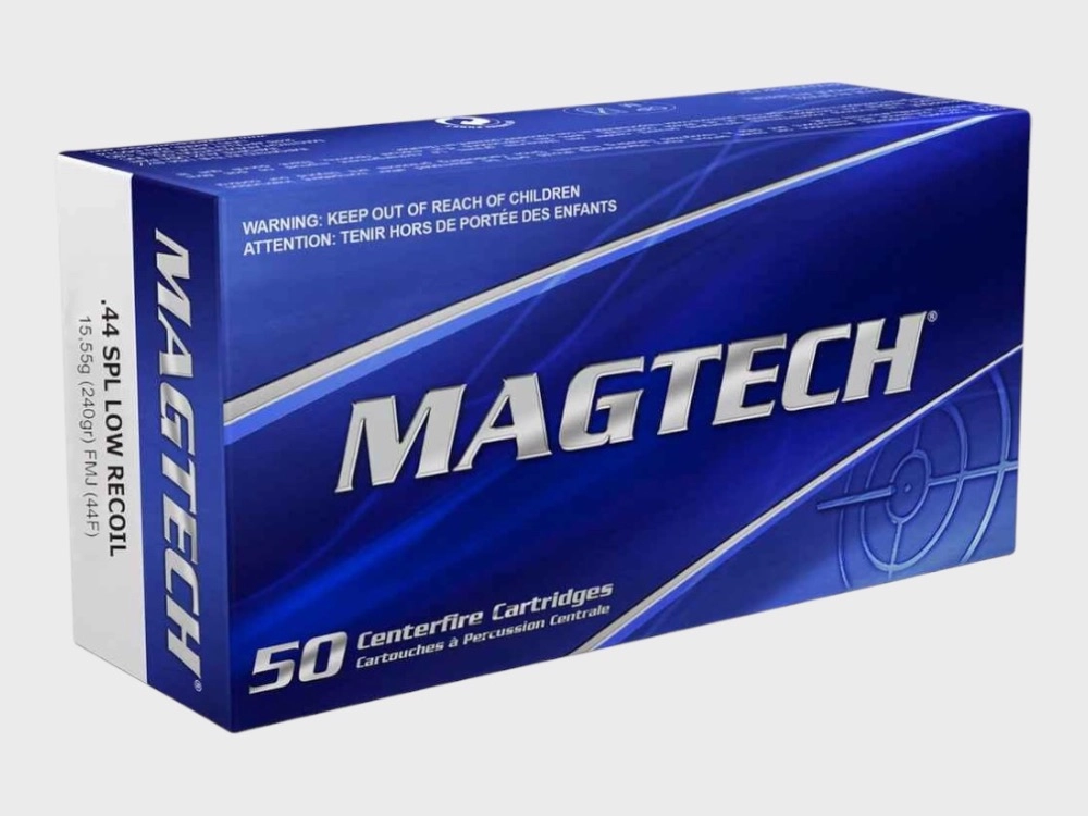 Munition Magtech .44 S&W Spec. FMJ FK Low Recoil / 240grs.