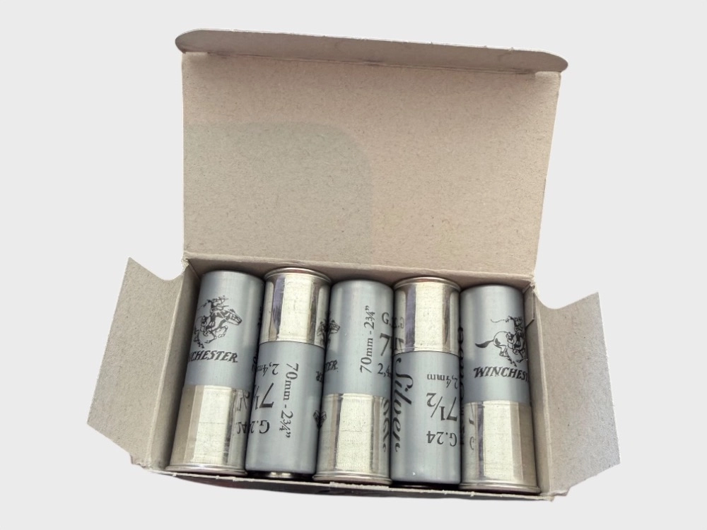 Munition Winchester Silver Trapp 24g 2,4mm / Kal. 12/70 / 25 Stk. – Bild 2