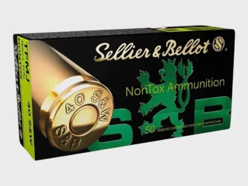 Munition Sellier & Bellot .40 S&W FMJ NonTox 180grs. _ 1000 Stk.