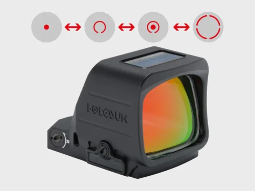 Holosun HS507-PROMAX-RD-PRS Rotpunktvisier mit umschaltbarem Absehen