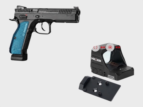 CZ Shadow 2 OR + Holosun HS507Comp + Adapterplatte