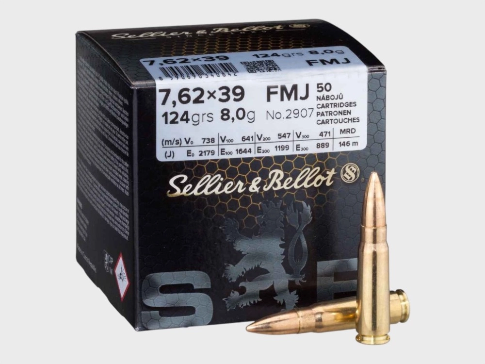 Munition Sellier & Bellot 7.62x39