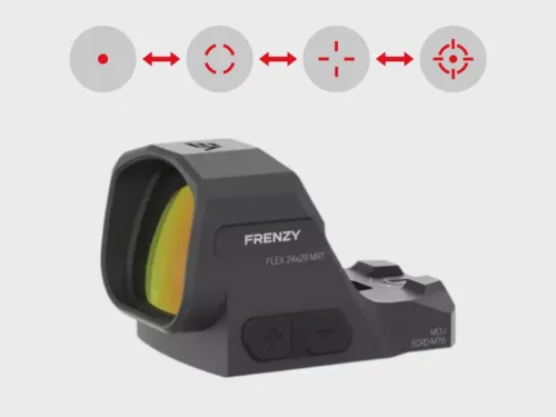 Vector Optics SCRD-M76 Rotpunktvisier / 2 MOA – Absehen