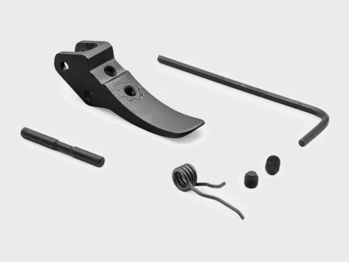 Eemann Tech Ultimate Trigger – Lieferumfang mit Abzugsstift, Feder, Schrauben und Schlüssel