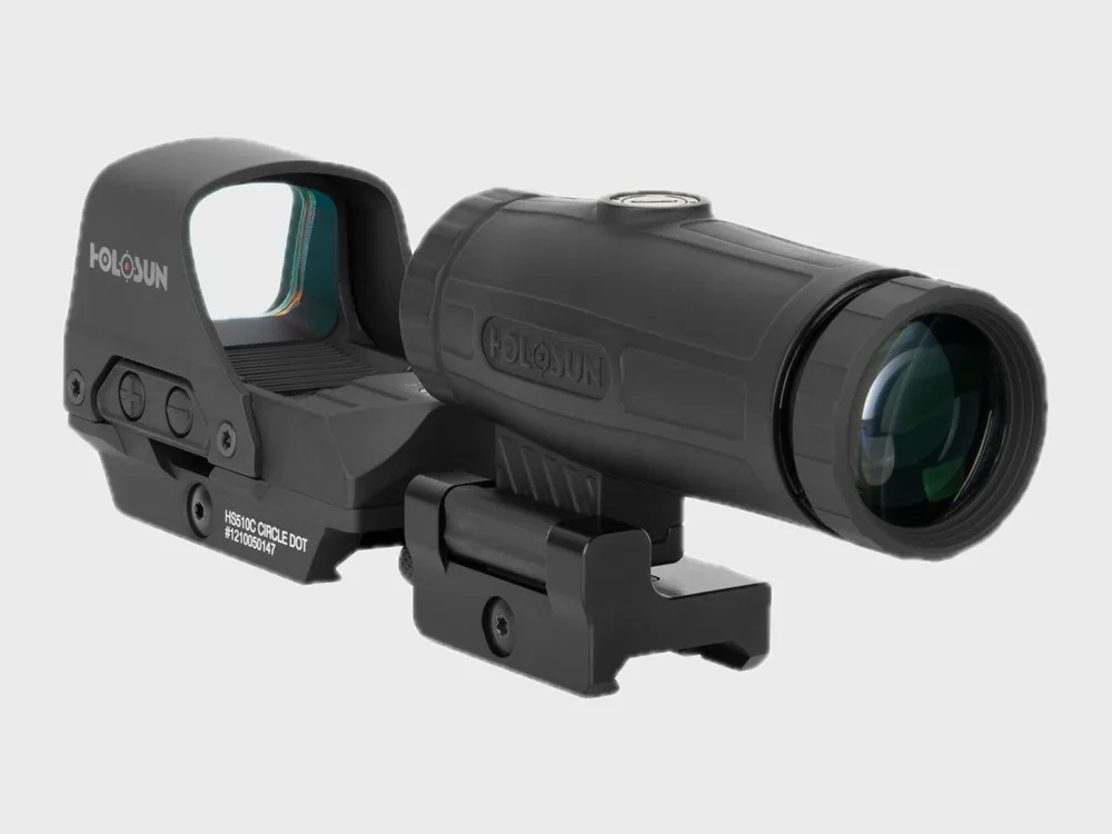 Holosun Set HS510C + HM3X Magnifier + Schutzkoffer