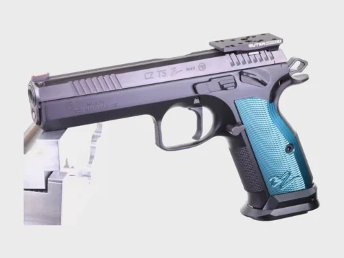 Outerimpact Red Dot Adapter montiert auf CZ TS 2