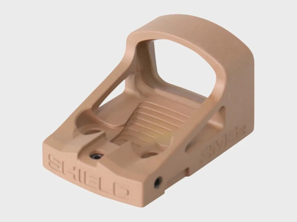 Shield RMS2 Rotpunktvisier FDE von hinten